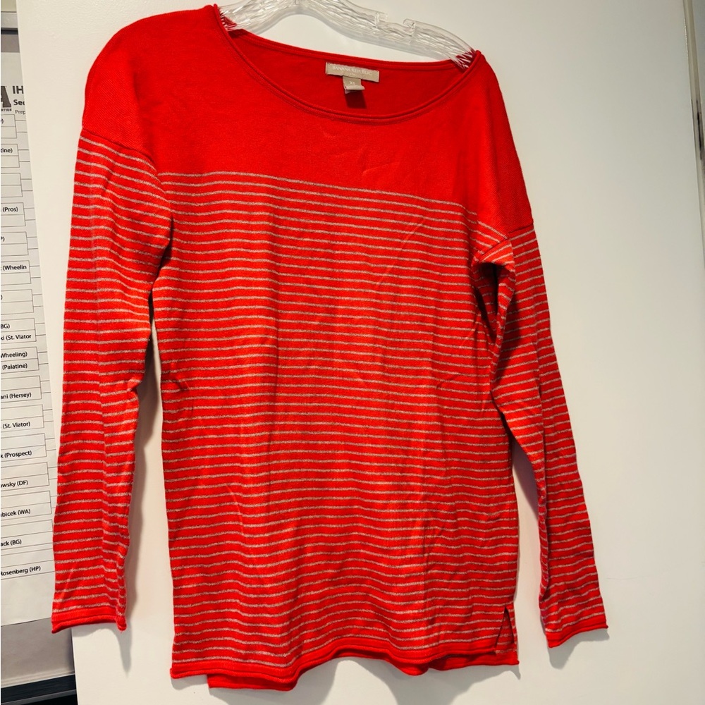 Banana Republic Vibrant Red Top